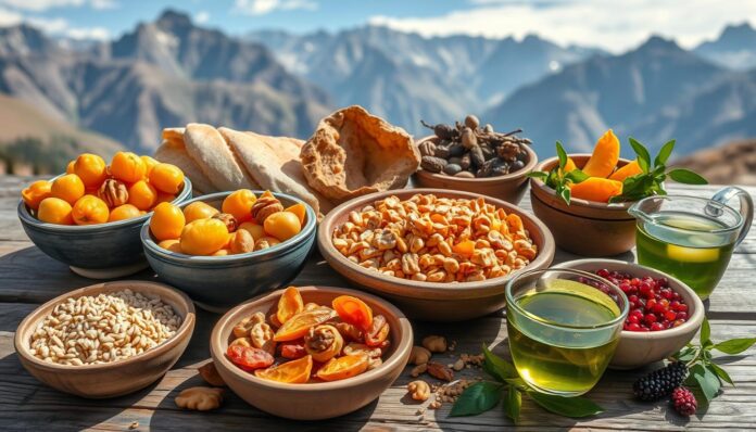 Hunza People's Traditional Diet