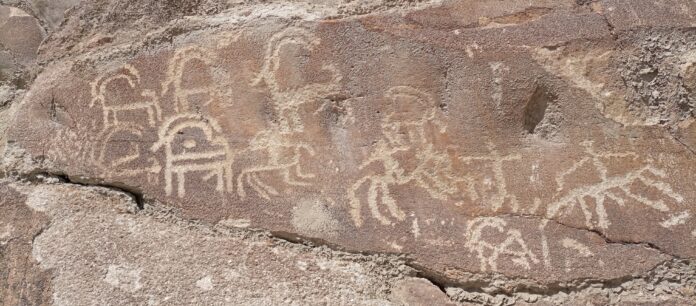 Sacred Rock of Hunza