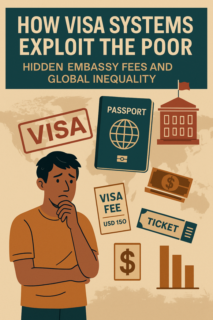 How Visa Systems Exploit the Poor Hidden Embassy Fees and Global Inequality