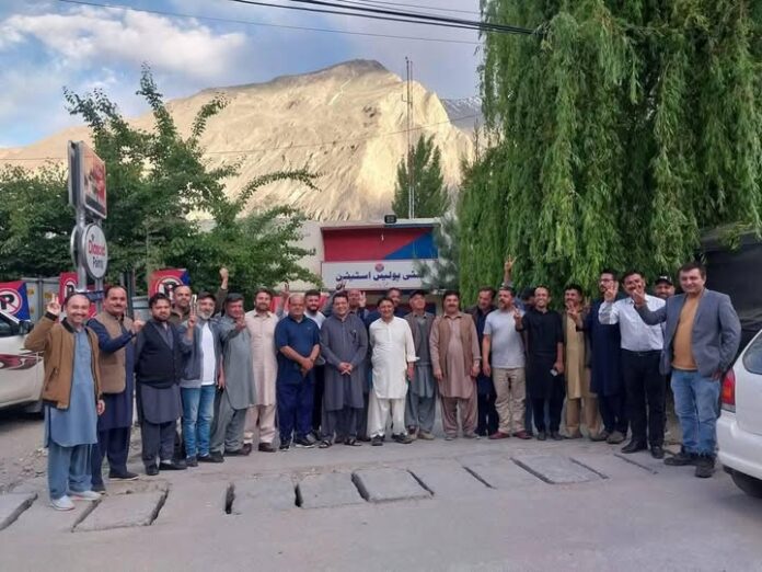 The Hunza Police have formally registered a First Information Report (FIR) against 11 named activists and several unidentified individuals