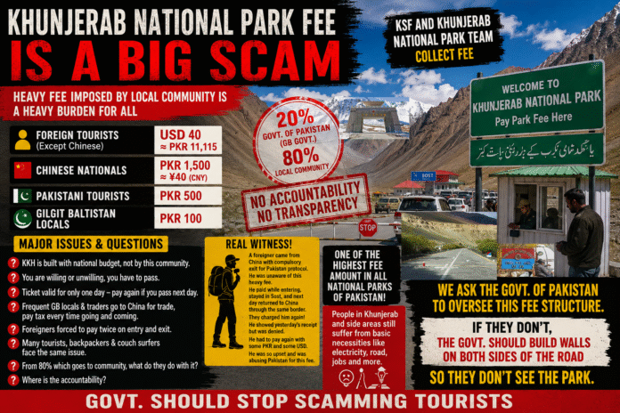 High Entry Fees at Khunjerab National Park Upset Tourists and Travelers